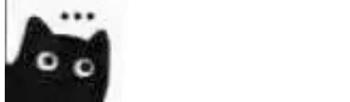 🐱 Стикер «Little Black Cat» для Telegram