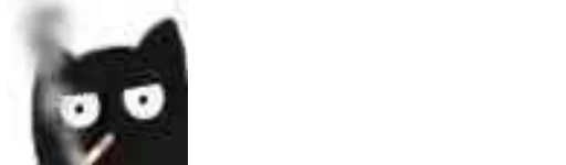 🐱 Стикер «Little Black Cat» для Telegram