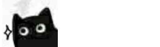 🐱 Стикер «Little Black Cat» для Telegram