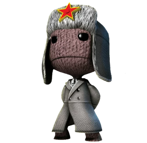 😠 Стикер «Little Big Planet ?» для Telegram