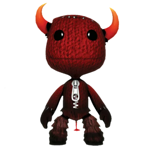 😈 Стикер «Little Big Planet ?» для Telegram