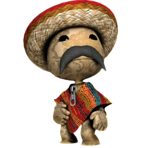 👴 Стикер «Little Big Planet ?» для Telegram