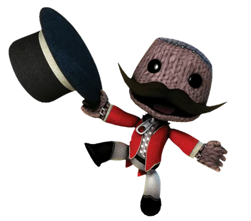 🎩 Стикер «Little Big Planet ?» для Telegram
