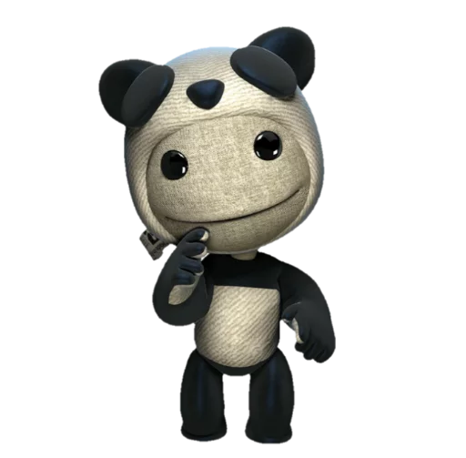 🐼 Стикер «Little Big Planet ?» для Telegram