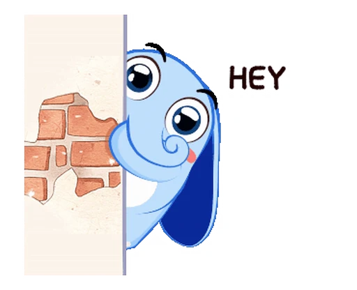Стикерпак Little Blue Elephant для Telegram