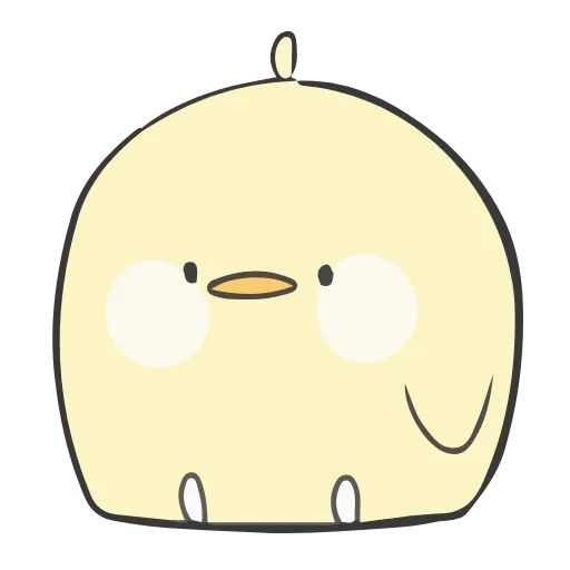 😒 Эмодзи «Little Chiken» для Telegram