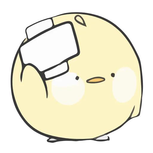 🤕 Эмодзи «Little Chiken» для Telegram