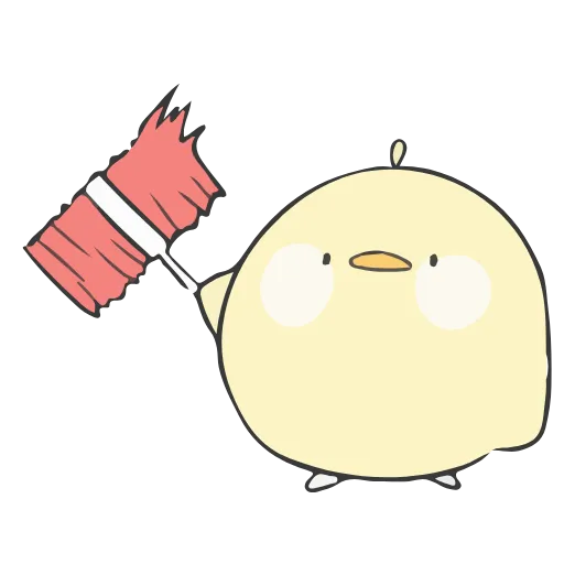 🔨 Эмодзи «Little Chiken» для Telegram