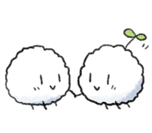 ☺️ Стикер «Little Cotton» для Telegram