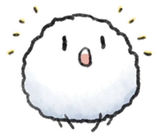 😮 Стикер «Little Cotton» для Telegram