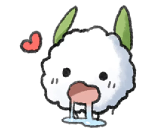 😍 Стикер «Little Cotton» для Telegram