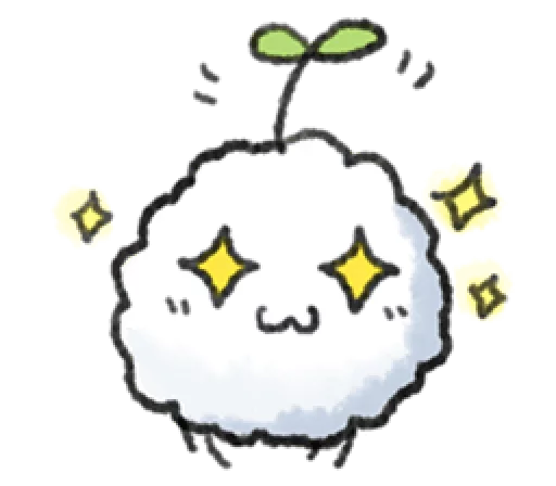 😍 Стикер «Little Cotton» для Telegram