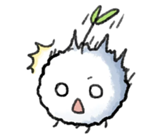 😲 Стикер «Little Cotton» для Telegram