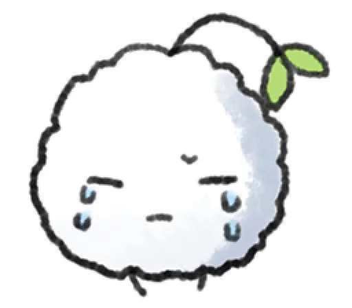 😭 Стикер «Little Cotton» для Telegram