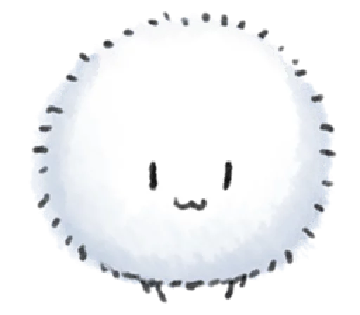 ☺️ Стикер «Little Cotton» для Telegram