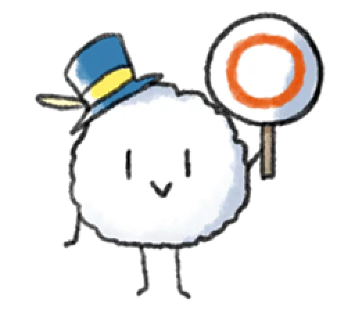 👌 Стикер «Little Cotton» для Telegram