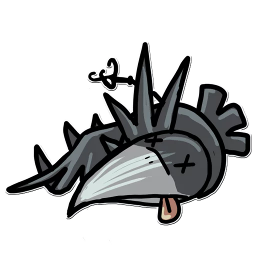 😵 Стикер «Little Crow» для Telegram