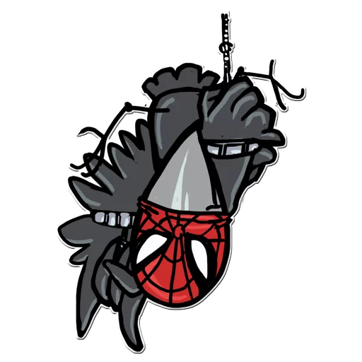 🤟 Стикер «Little Crow» для Telegram