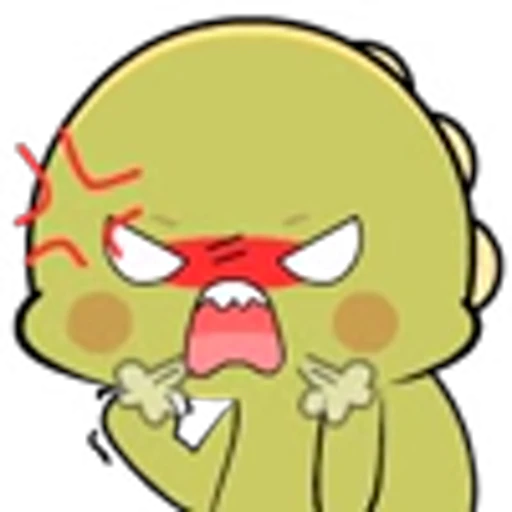 🤬 Эмодзи «Little Dinosaur» для Telegram