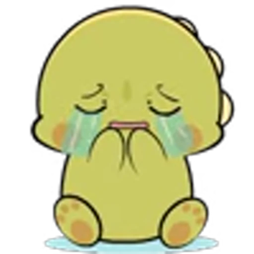 😢 Эмодзи «Little Dinosaur» для Telegram