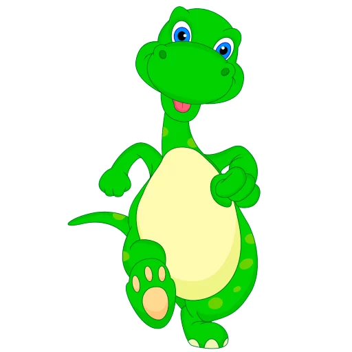 😀 Стикер «Little Dino» для Telegram
