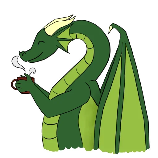 😜 Стикер «Little Dragon» для Telegram