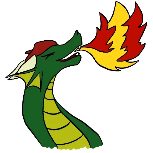 😙 Стикер «Little Dragon» для Telegram
