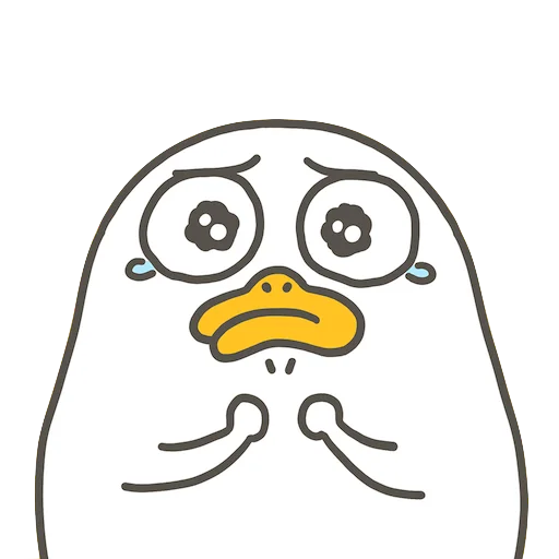🙁 Стикер «Littleduckliu» для Telegram