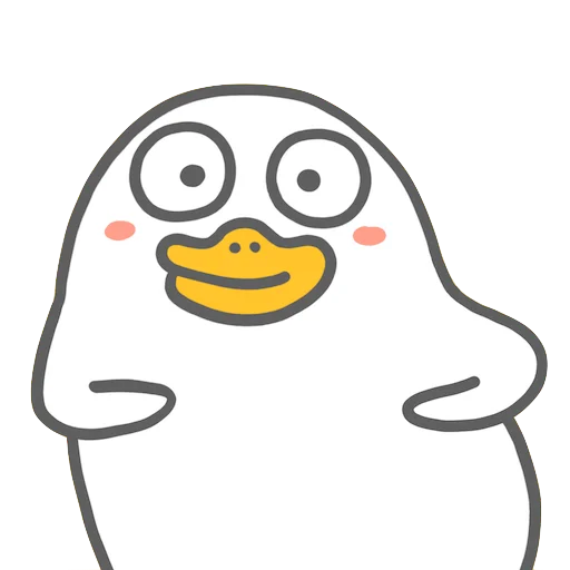 🤗 Стикер «Littleduckliu» для Telegram