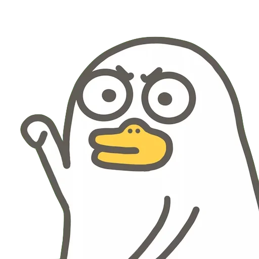 ☹️ Стикер «Littleduckliu» для Telegram