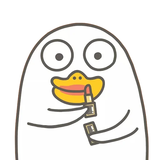 💄 Стикер «Littleduckliu» для Telegram