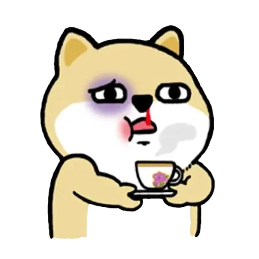Стикерпак Little_fat_dog(Trad) для Telegram