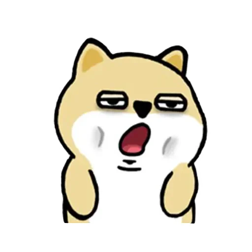 🐶 Стикер «Little_fat_dog(Trad)» для Telegram