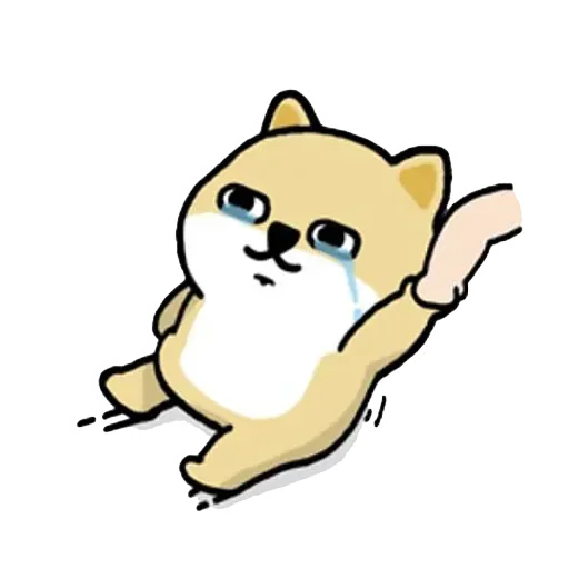 🐶 Стикер «Little_fat_dog(Trad)» для Telegram