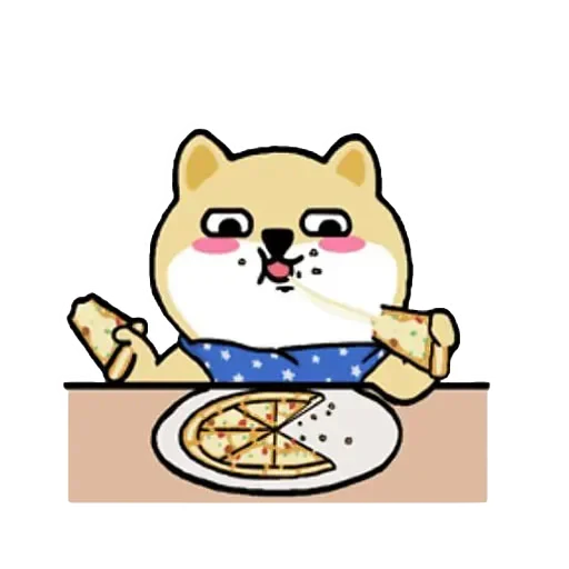 🐶 Стикер «Little_fat_dog(Trad)» для Telegram