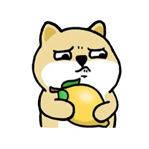 🐶 Стикер «Little_fat_dog(Trad)» для Telegram
