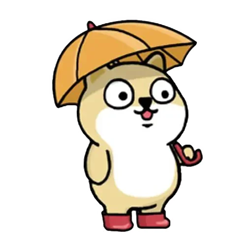 🐶 Стикер «Little_fat_dog(Trad)» для Telegram