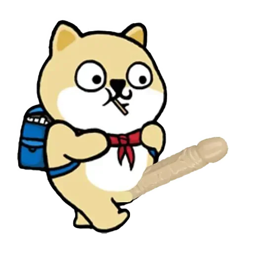 🐶 Стикер «Little_fat_dog(Trad)» для Telegram