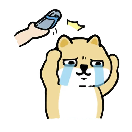 🐶 Стикер «Little_fat_dog(Trad)» для Telegram