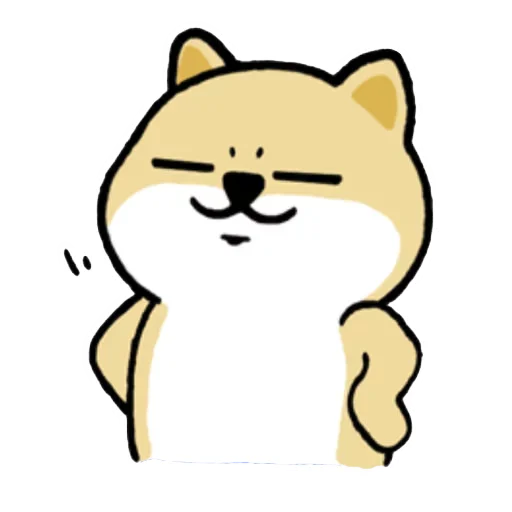 🐶 Стикер «Little_fat_dog(Trad)» для Telegram