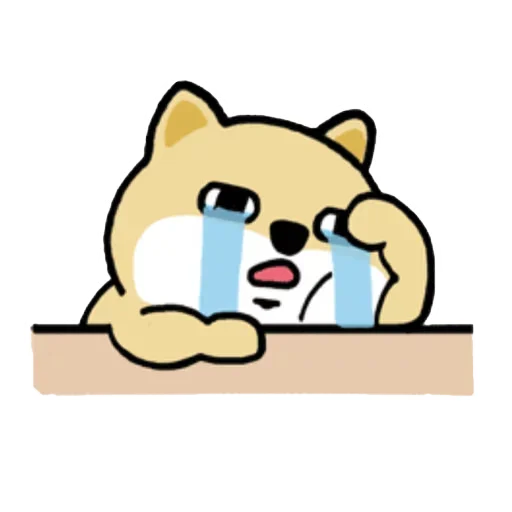 🐶 Стикер «Little_fat_dog(Trad)» для Telegram