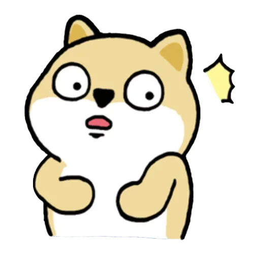 🐶 Стикер «Little_fat_dog(Trad)» для Telegram