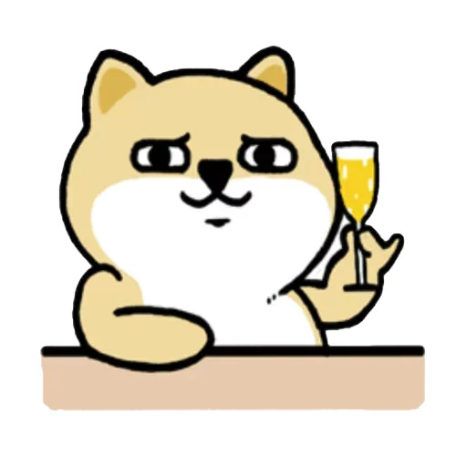 🐶 Стикер «Little_fat_dog(Trad)» для Telegram