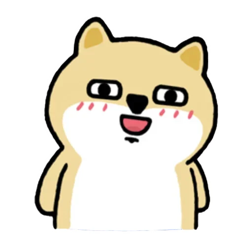 🐶 Стикер «Little_fat_dog(Trad)» для Telegram