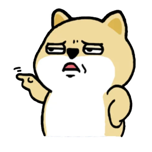 🐶 Стикер «Little_fat_dog(Trad)» для Telegram