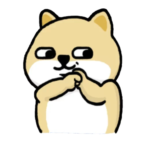 🐶 Стикер «Little_fat_dog(Trad)» для Telegram