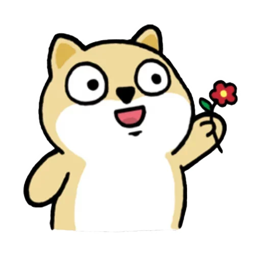 🐶 Стикер «Little_fat_dog(Trad)» для Telegram