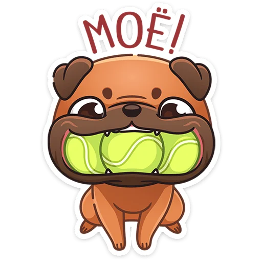 🥎 Стикер «Крошка Фиона» для Telegram