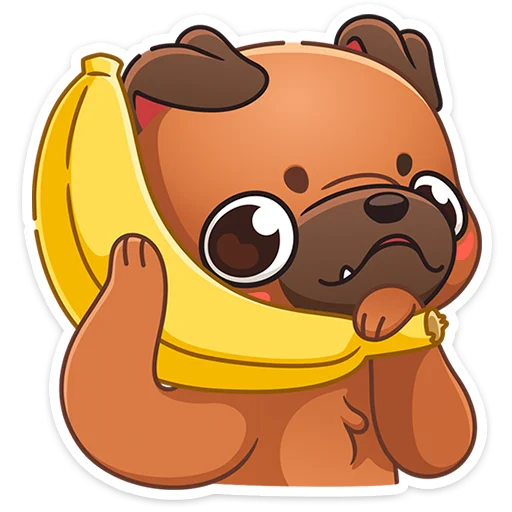 🍌 Стикер «Крошка Фиона» для Telegram