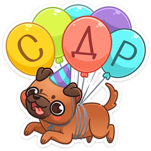 🥳 Стикер «Крошка Фиона» для Telegram